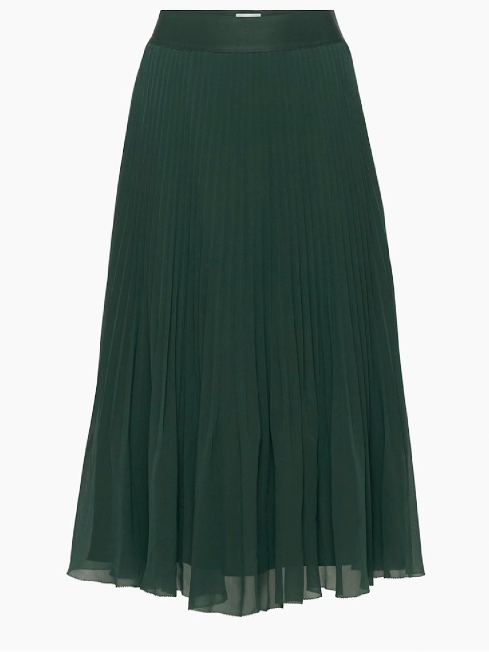 Aritzia Green Twirl Pleated Skirt